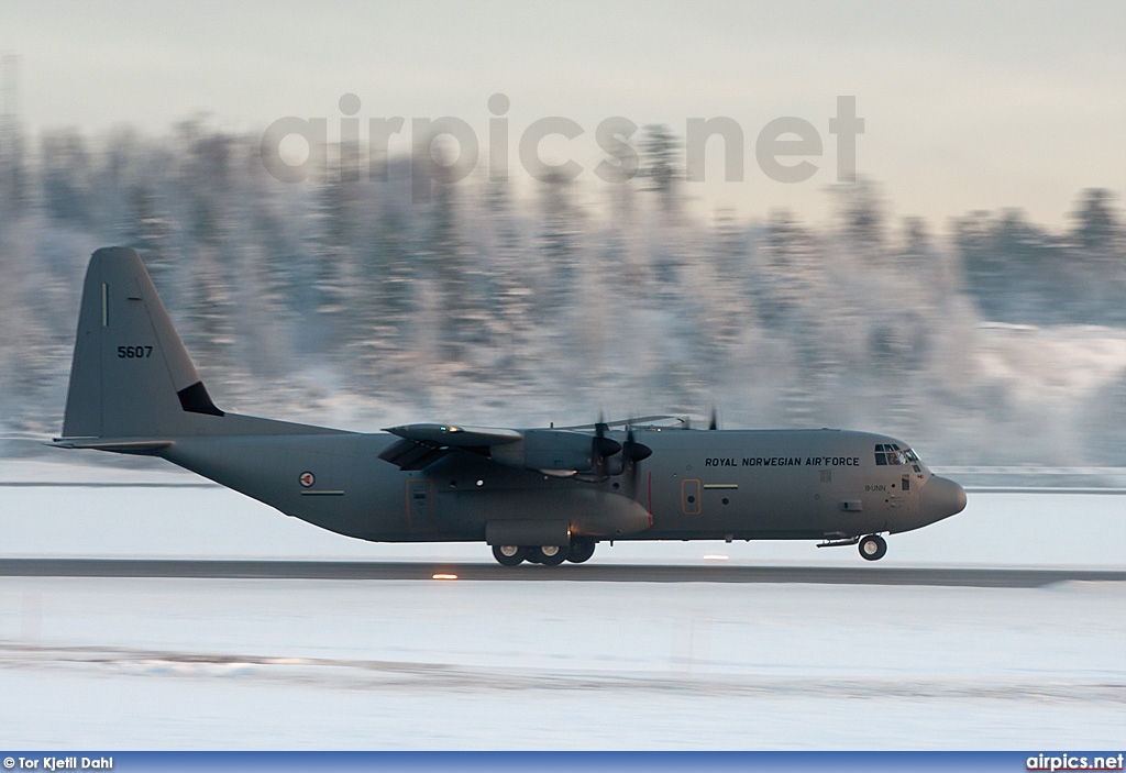 5607, Lockheed Martin Hercules C.4 (C-130J-30), Royal Norwegian Air Force