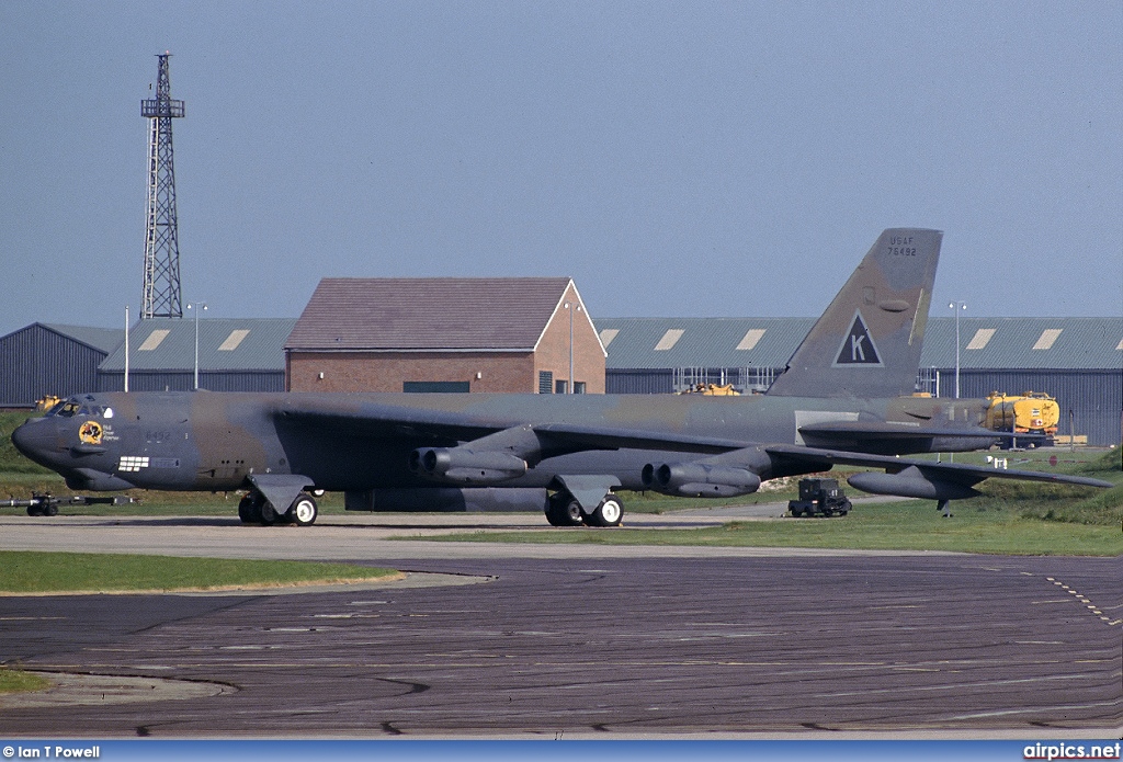 57-6492, Boeing B-52G Stratofortress, United States Air Force