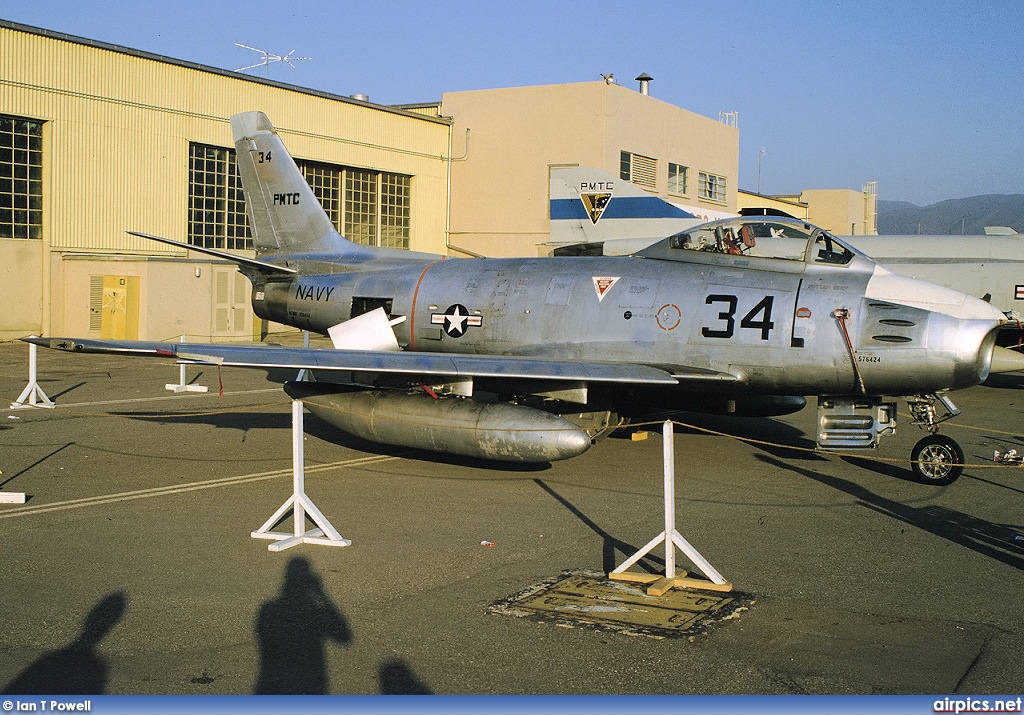 576424, North American QF-86F Sabre, United States Navy
