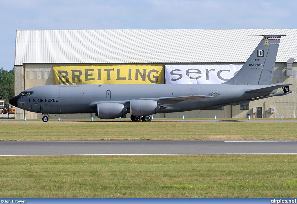 58-0100, Boeing KC-135R Stratotanker, United States Air Force