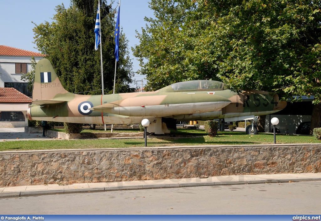 58594, Lockheed T-33A, Hellenic Air Force