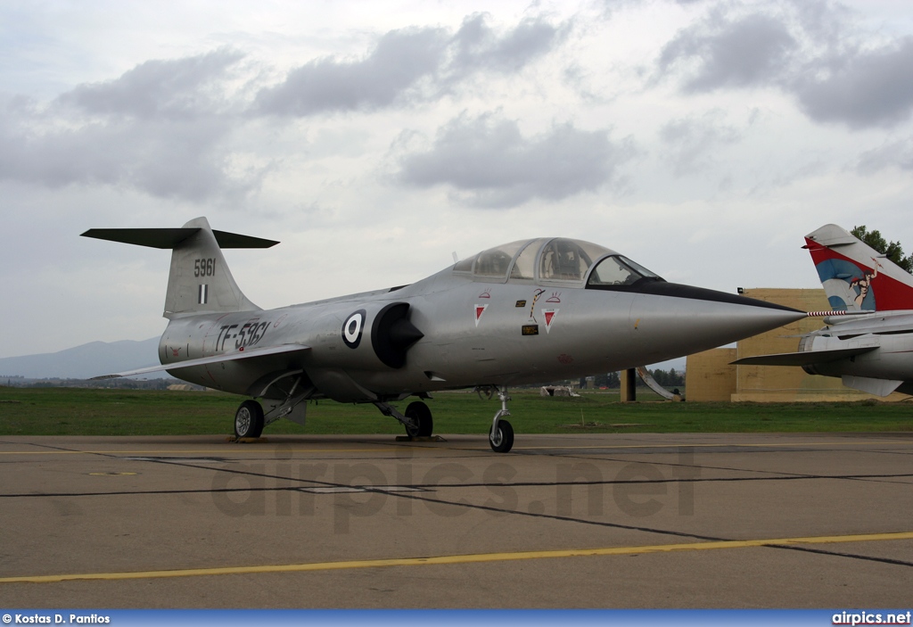 5961, Lockheed TF-104G, Hellenic Air Force