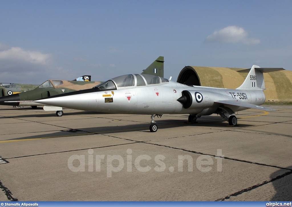 5961, Lockheed TF-104G, Hellenic Air Force