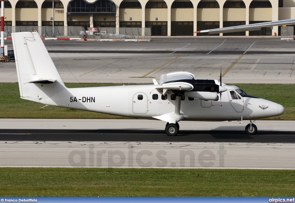 5A-DHN, De Havilland Canada DHC-6-300 Twin Otter, Air Libya