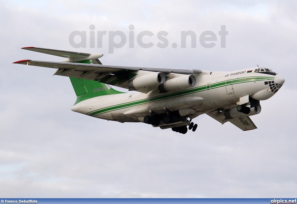 5A-DRS, Ilyushin Il-76-T, Libyan Air Cargo