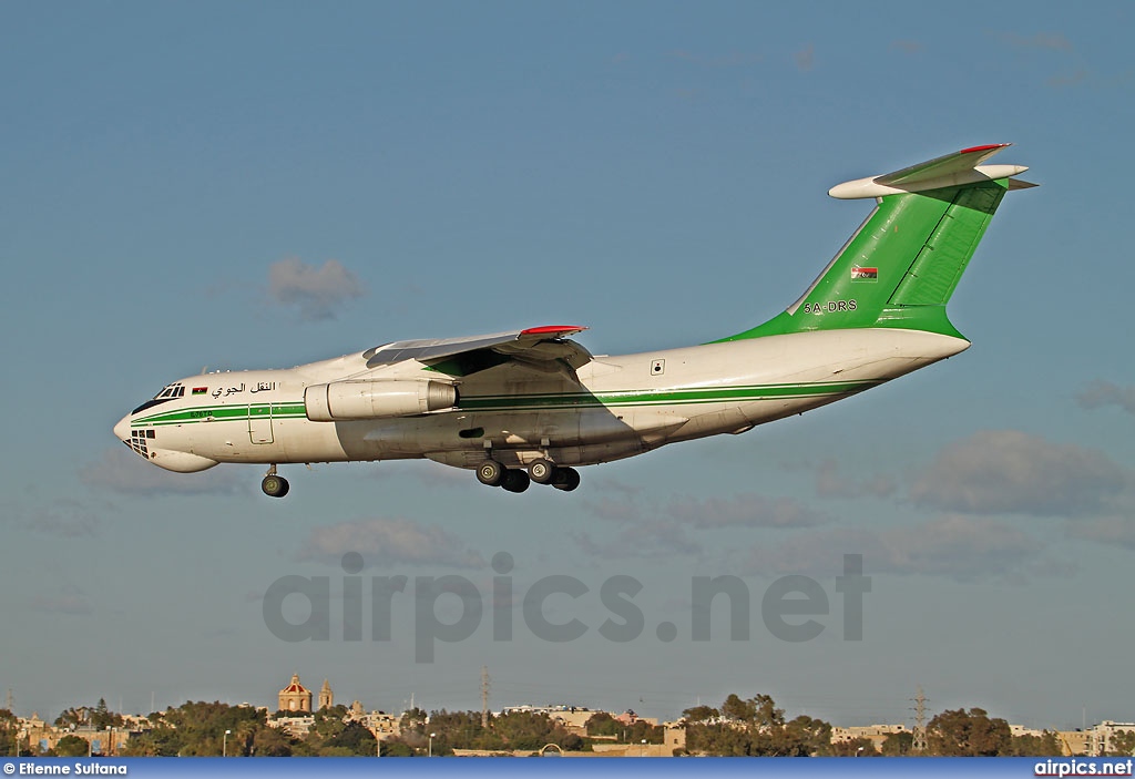 5A-DRS, Ilyushin Il-76-T, Libyan Air Force