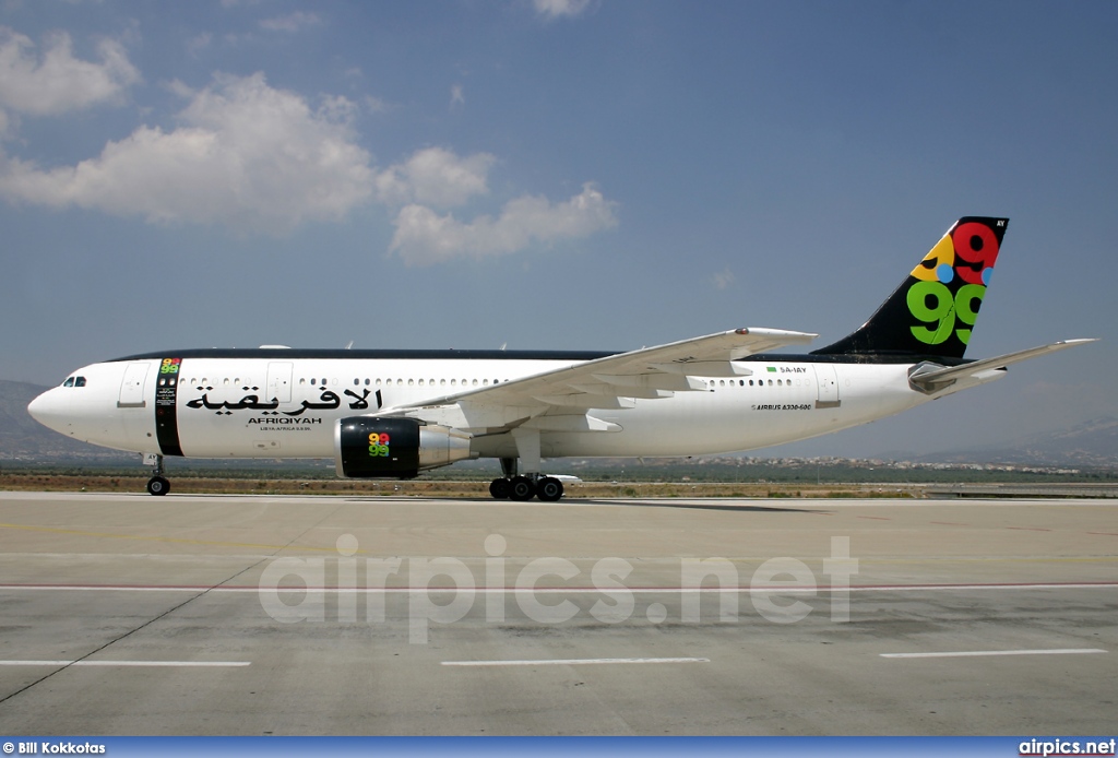 5A-IAY, Airbus A300B4-600, Afriqiyah Airways