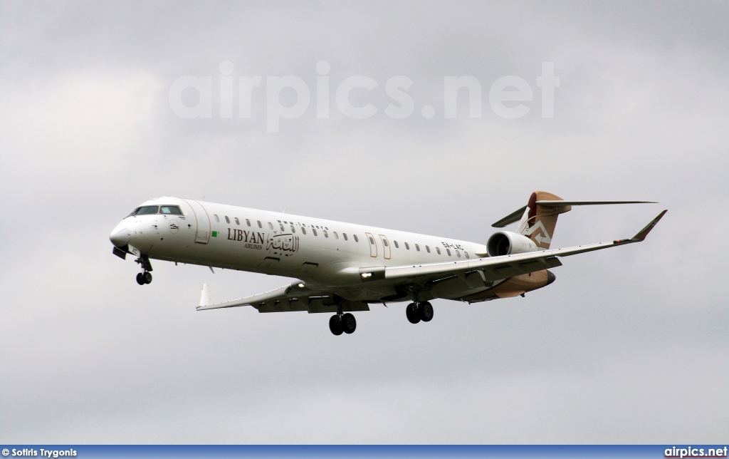 5A-LAC, Bombardier CRJ-900ER, Libyan Airlines