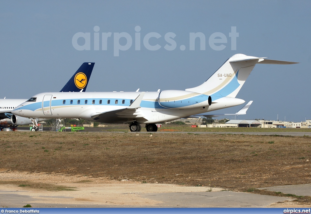 5A-UAC, Bombardier Global 5000, United Aviation