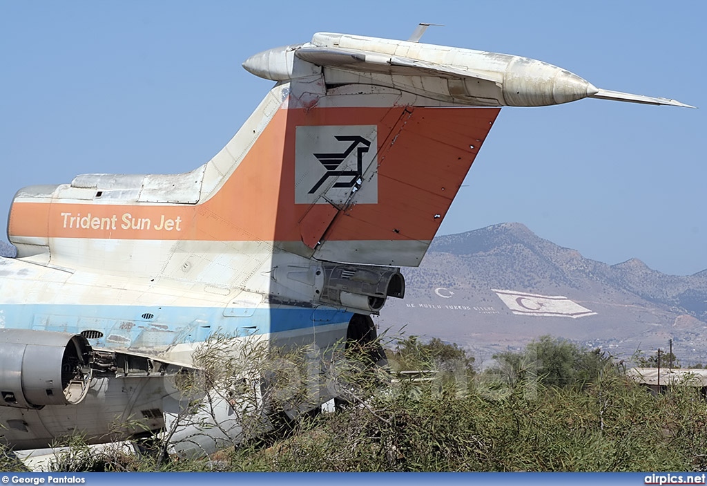 5B-DAB, Hawker Siddeley HS121Trident 2E, Cyprus Airways