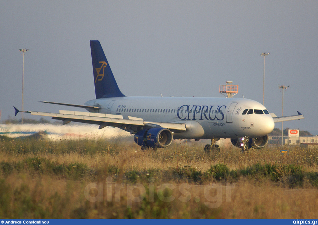5B-DAU, Airbus A320-200, Cyprus Airways