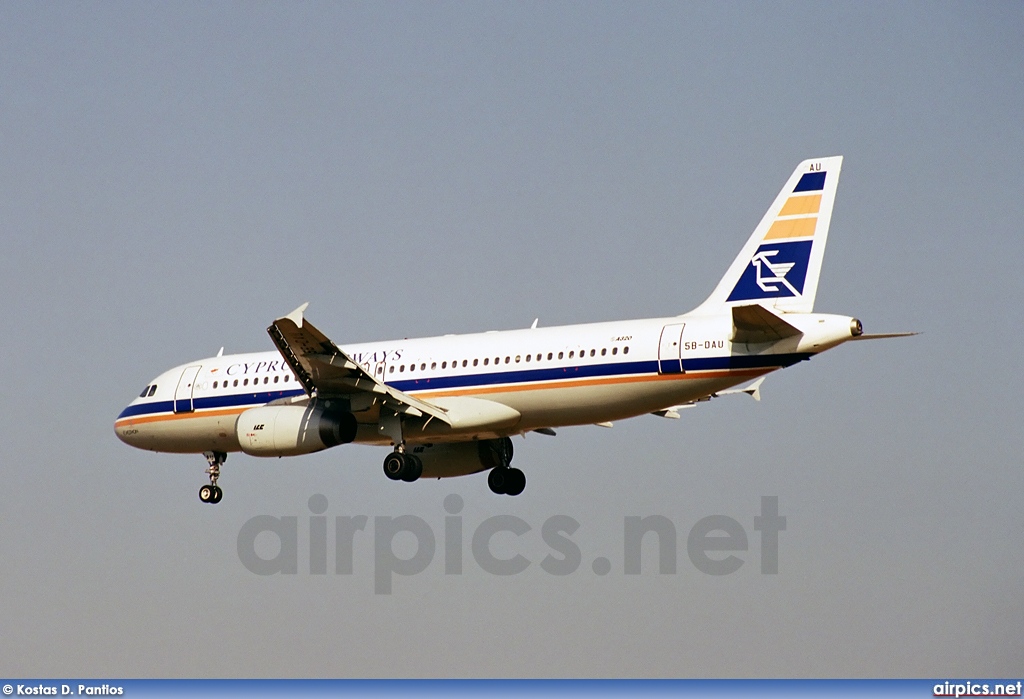 5B-DAU, Airbus A320-200, Cyprus Airways