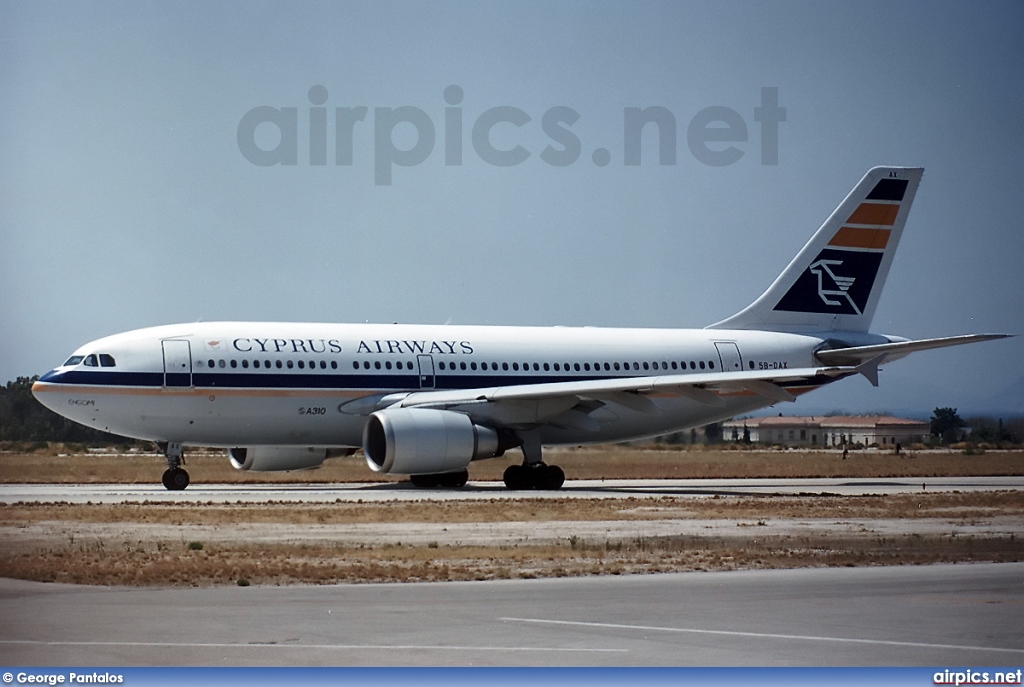 5B-DAX, Airbus A310-200, Cyprus Airways