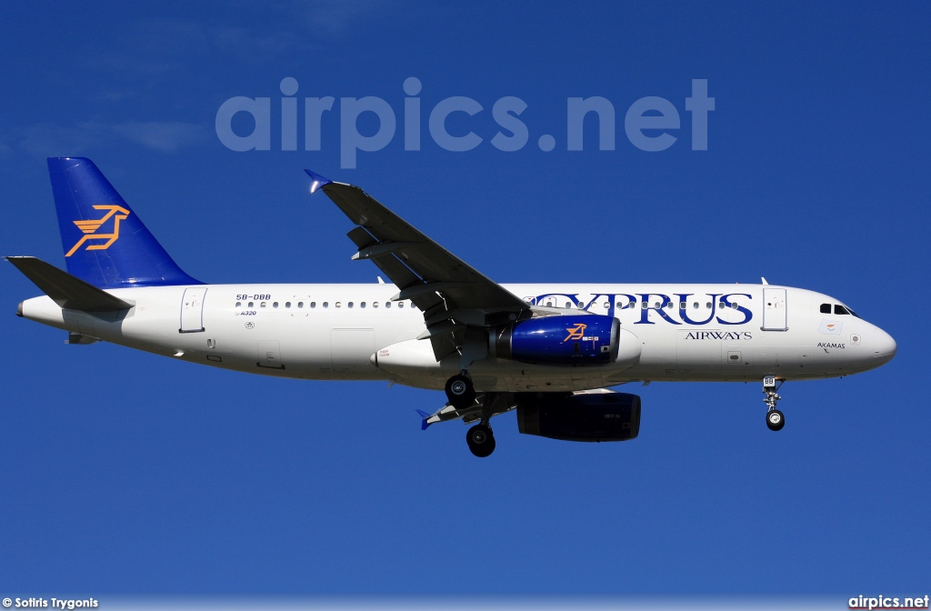 5B-DBB, Airbus A320-200, Cyprus Airways