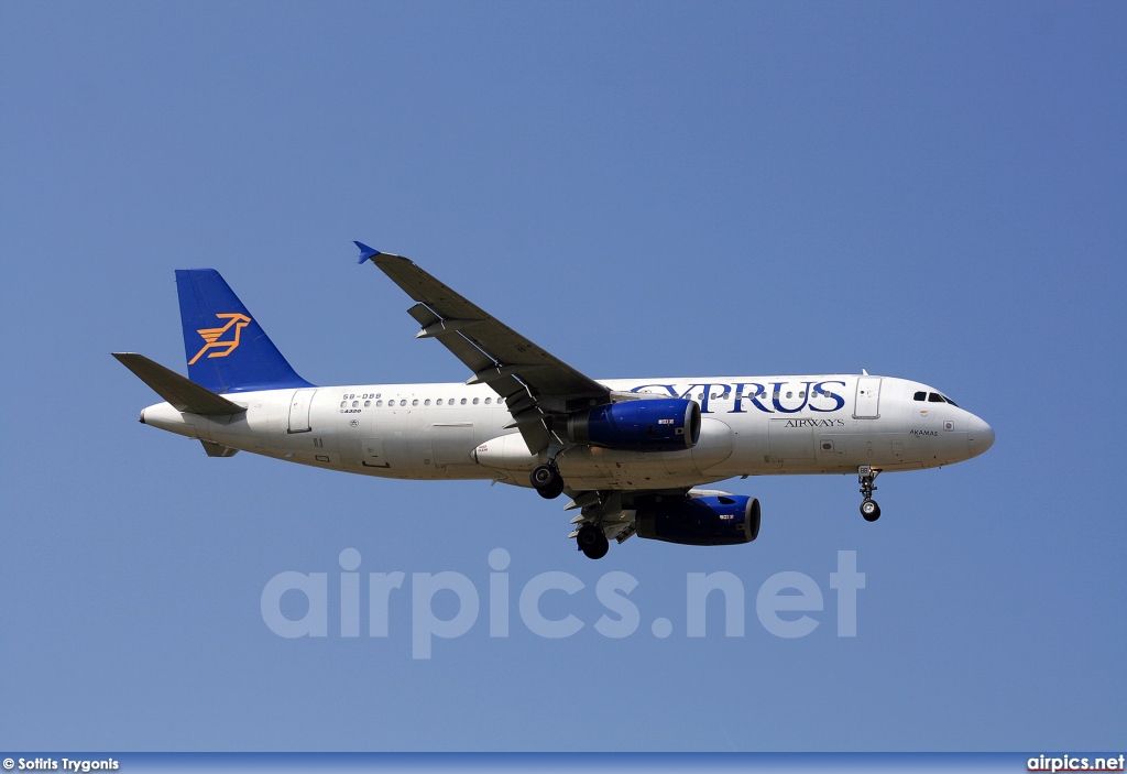 5B-DBB, Airbus A320-200, Cyprus Airways