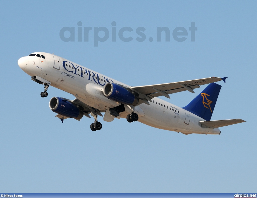 5B-DBB, Airbus A320-200, Cyprus Airways