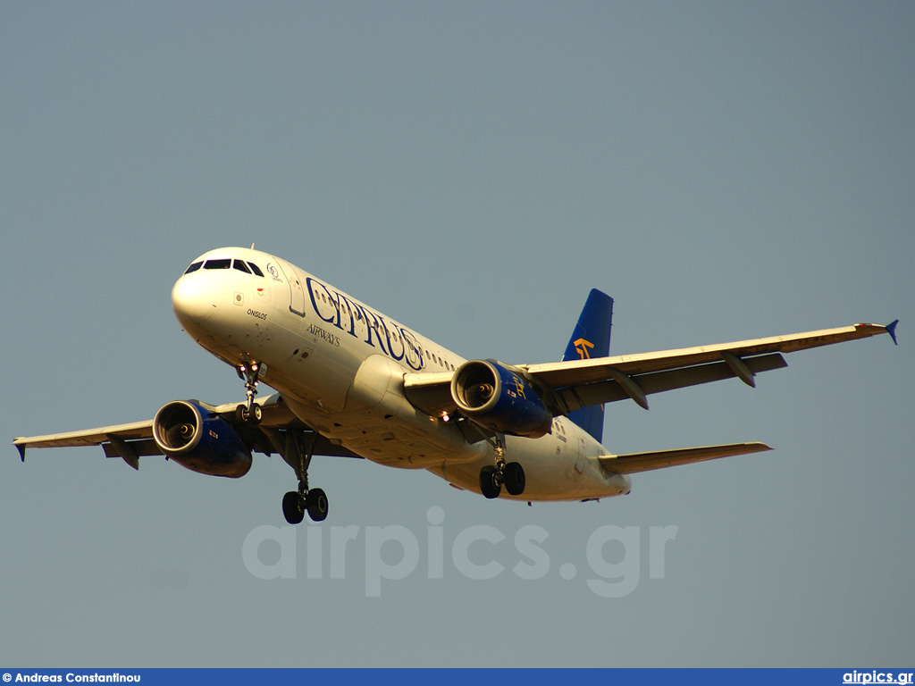 5B-DBD, Airbus A320-200, Cyprus Airways