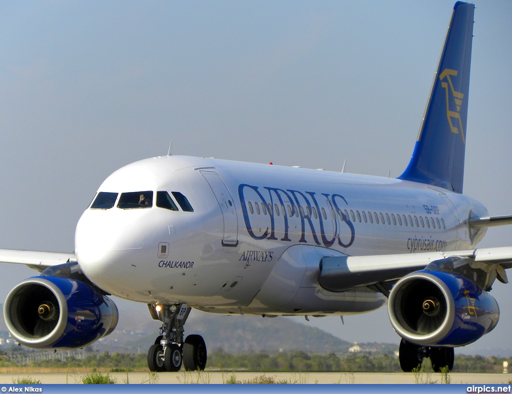 5B-DBP, Airbus A319-100, Cyprus Airways