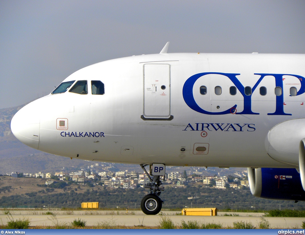 5B-DBP, Airbus A319-100, Cyprus Airways