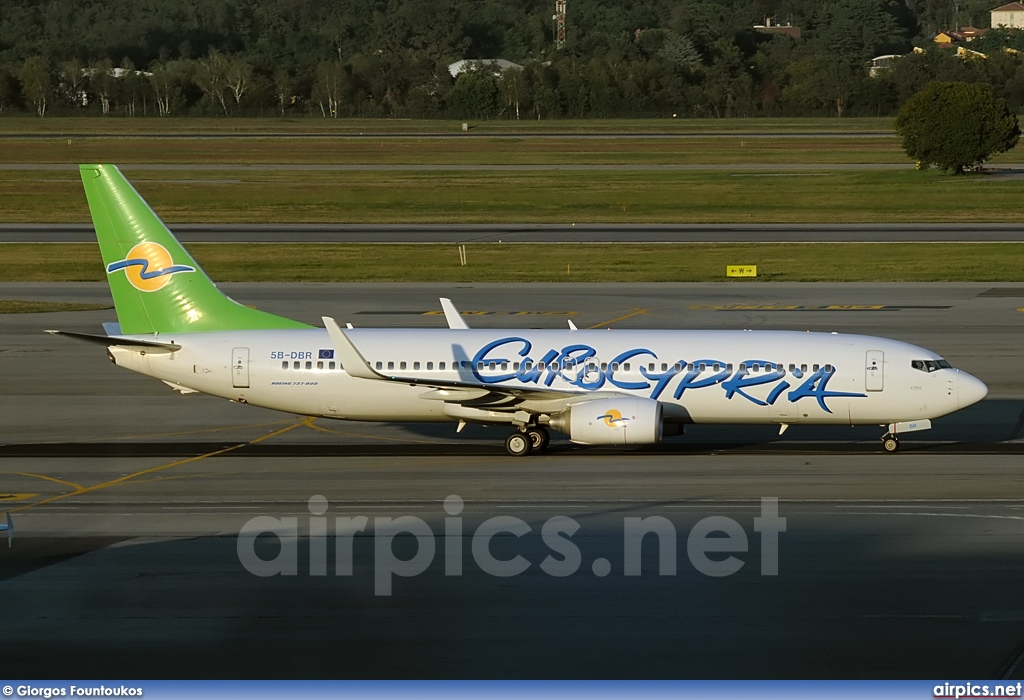 5B-DBR, Boeing 737-800, Eurocypria Airlines