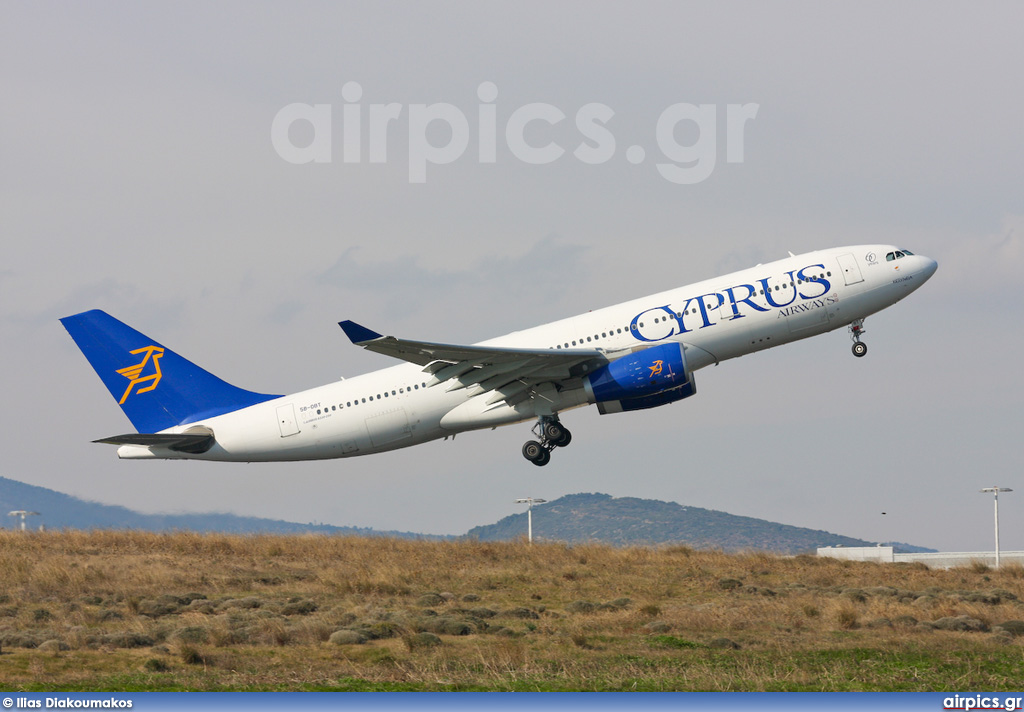 5B-DBT, Airbus A330-200, Cyprus Airways