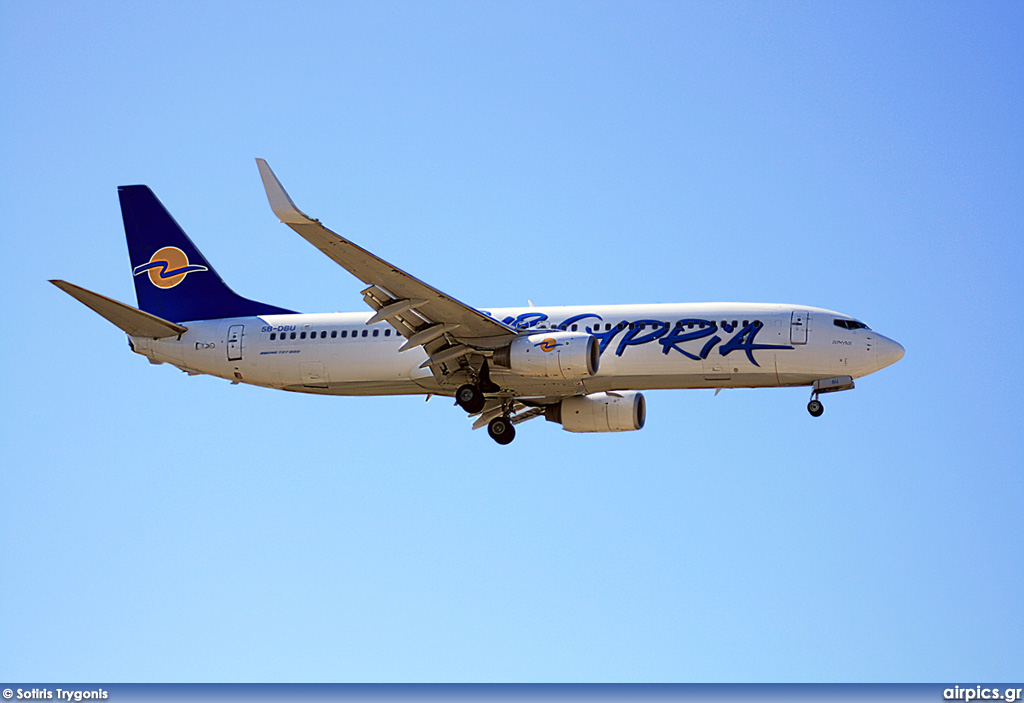 5B-DBU, Boeing 737-800, Eurocypria Airlines