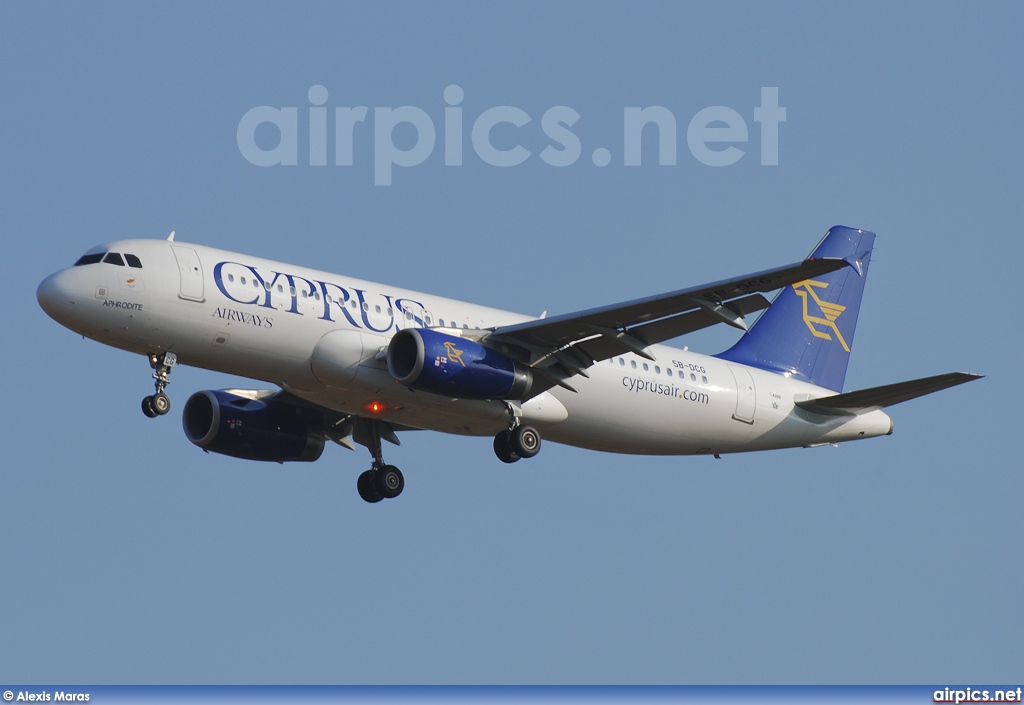 5B-DCG, Airbus A320-200, Cyprus Airways