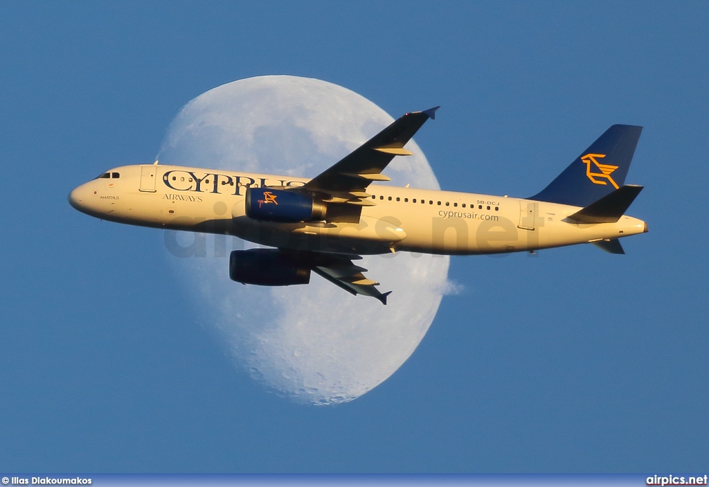 5B-DCG, Airbus A320-200, Cyprus Airways