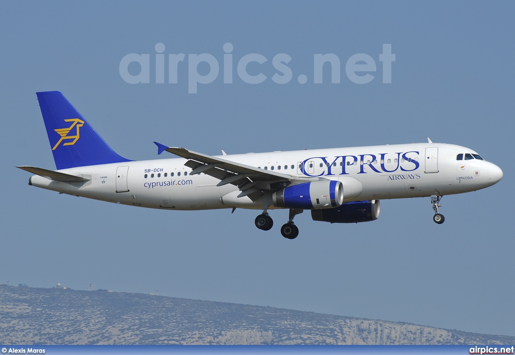 5B-DCH, Airbus A320-200, Cyprus Airways