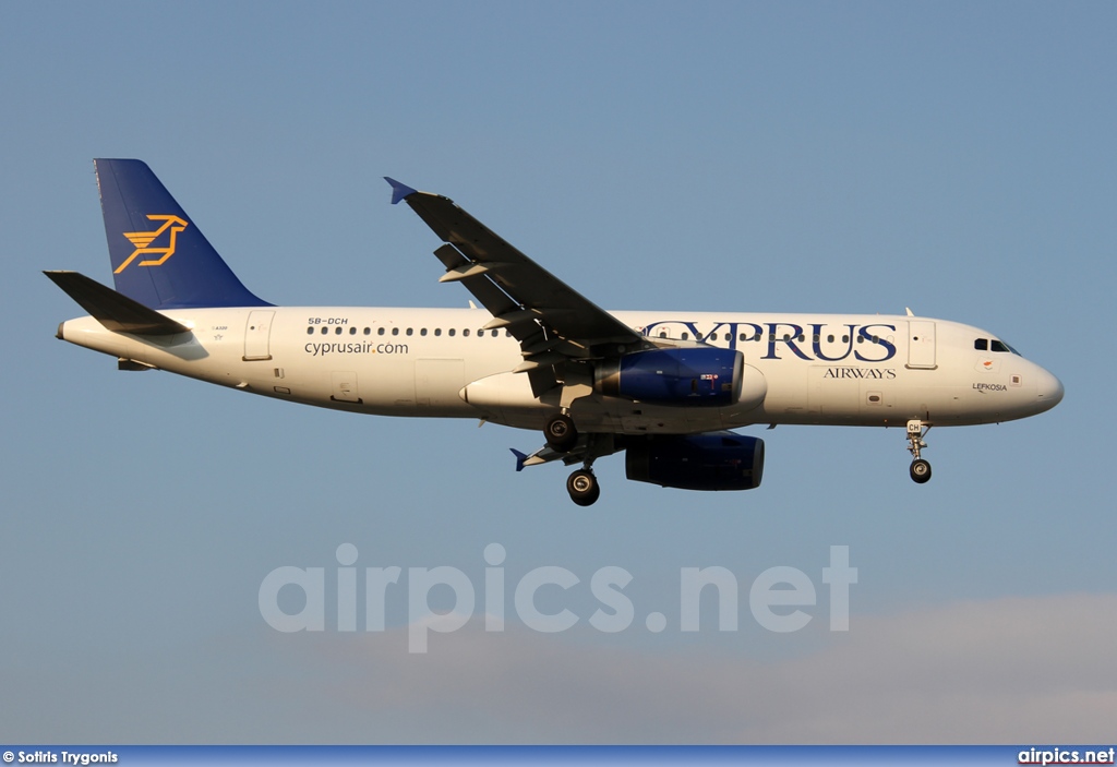 5B-DCH, Airbus A320-200, Cyprus Airways