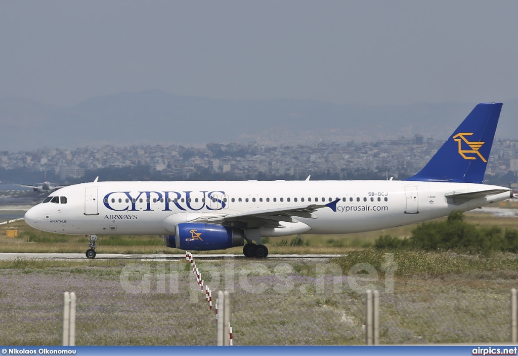 5B-DCJ, Airbus A320-200, Cyprus Airways