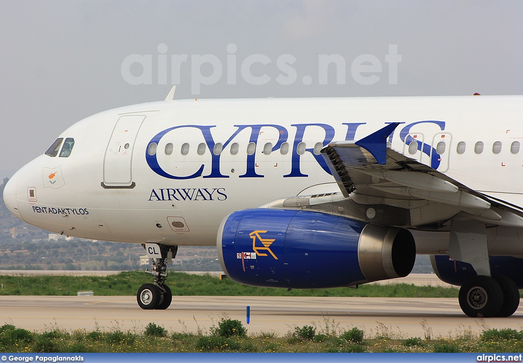 5B-DCL, Airbus A320-200, Cyprus Airways