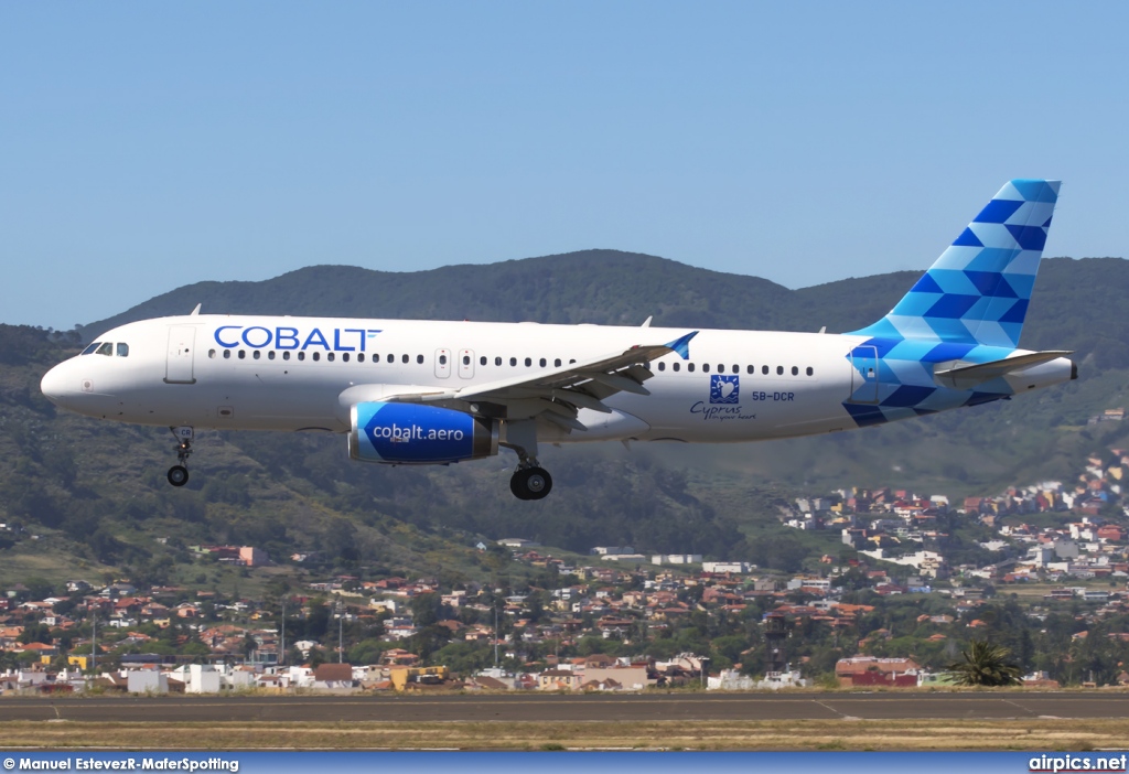 5B-DCR, Airbus A320-200, Cobalt Air