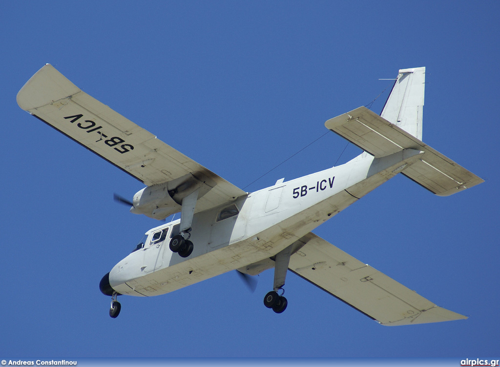 5B-ICV, Britten-Norman BN-2B Islander II, Untitled