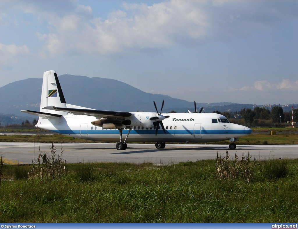 5H-TGF, Fokker 50, Tanzania Government