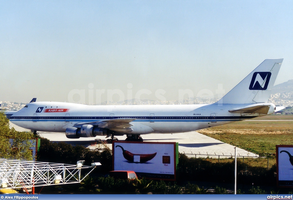 5N-AAA, Boeing 747-100, Kabo Air