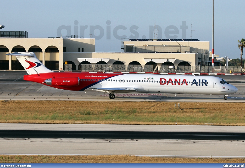 5N-SAI, McDonnell Douglas MD-83, Dana Air