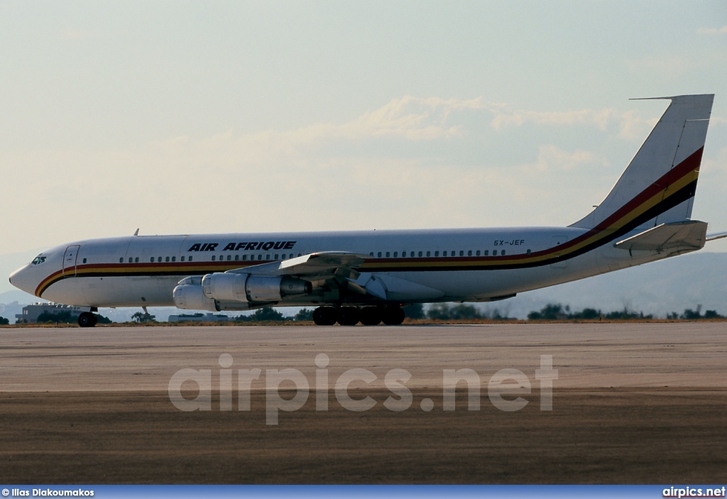 5X-JEF, Boeing 707-300C, Air Afrique