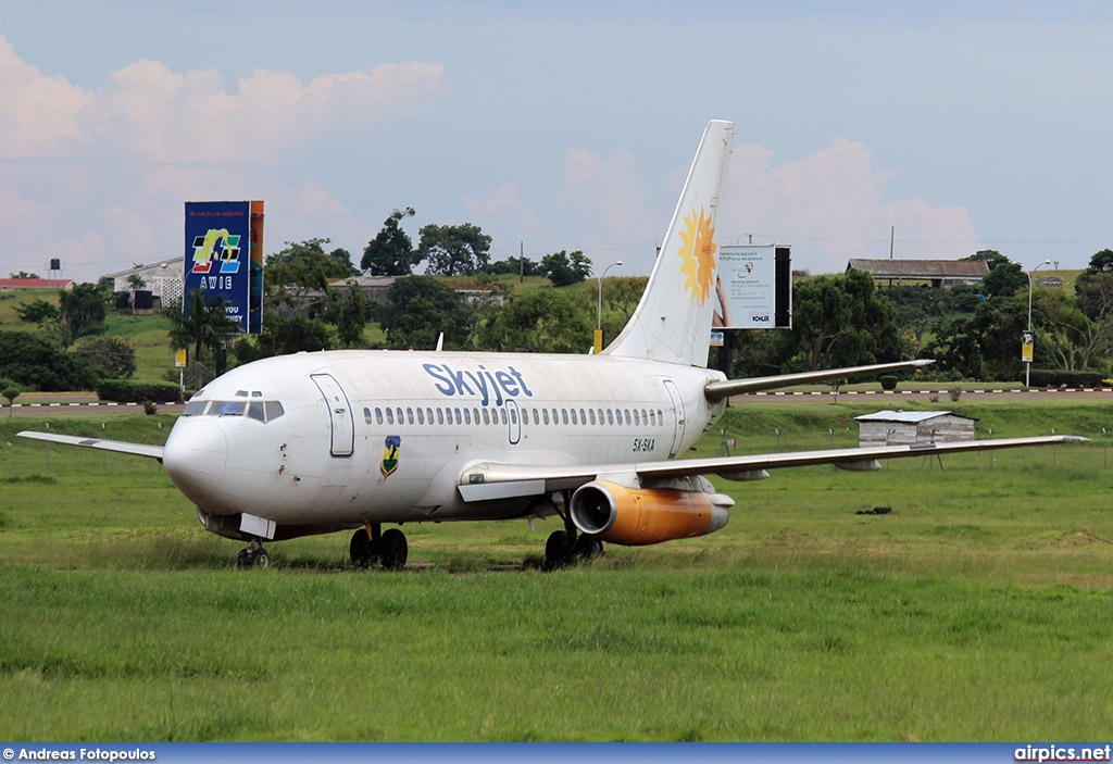5X-SKA, Boeing 737-200Adv, Skyjet