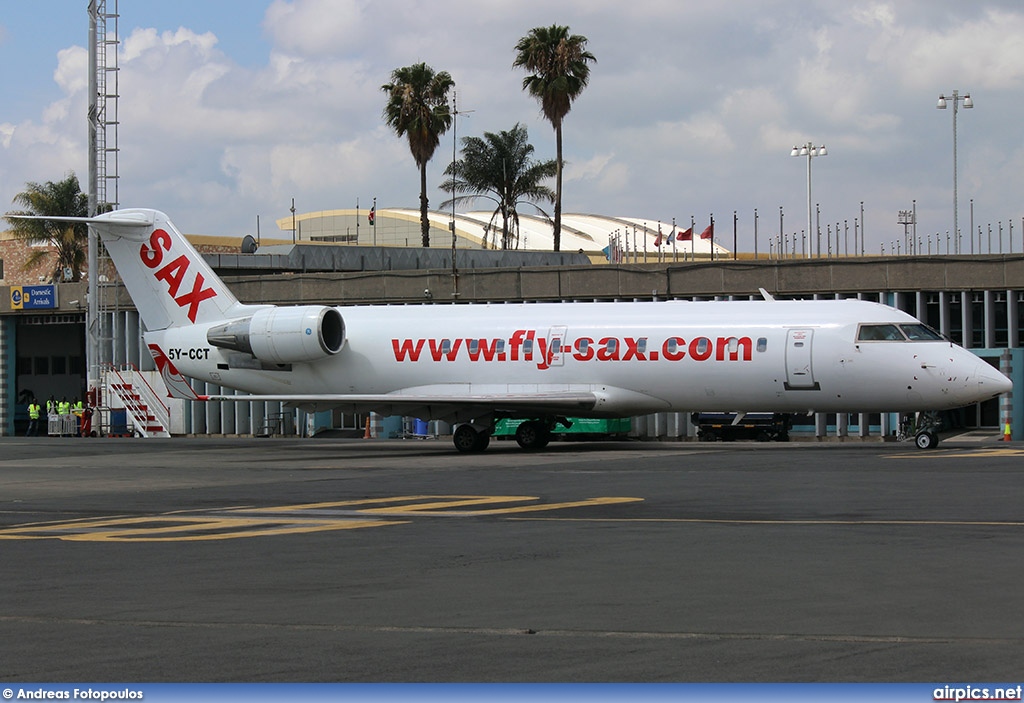 5Y-CCT, Bombardier CRJ-100ER, Fly-SAX East African Safari Air Express