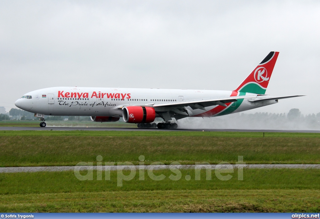 5Y-KQS, Boeing 777-200ER, Kenya Airways