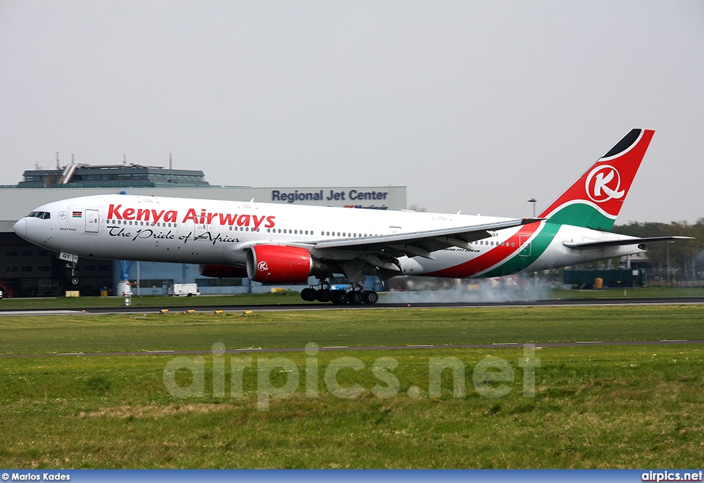 5Y-KQT, Boeing 777-200ER, Kenya Airways