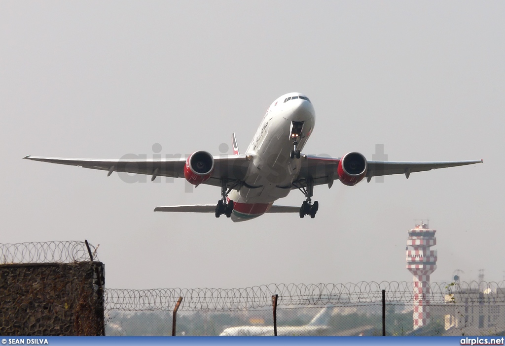 5Y-KQU, Boeing 777-200ER, Kenya Airways