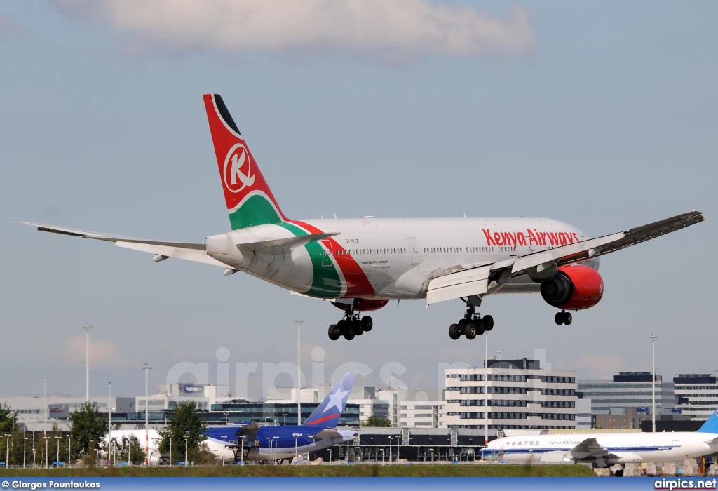 5Y-KYZ, Boeing 777-200ER, Kenya Airways