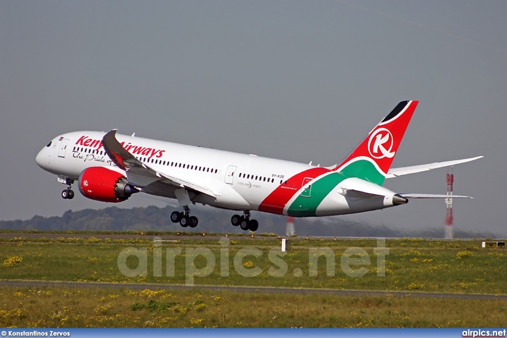 5Y-KZE, Boeing 787-8 Dreamliner, Kenya Airways