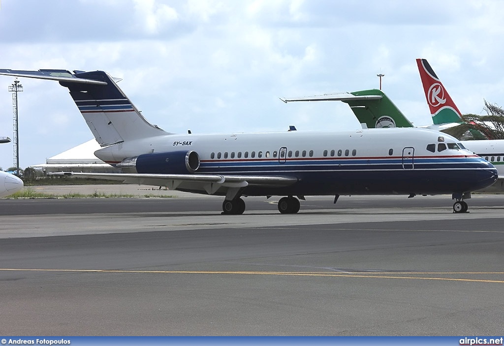5Y-SAX, Douglas DC-9-15, Fly-SAX East African Safari Air Express