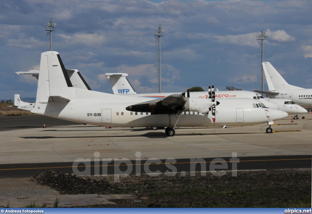 5Y-SIB, Fokker 50, Skyward International