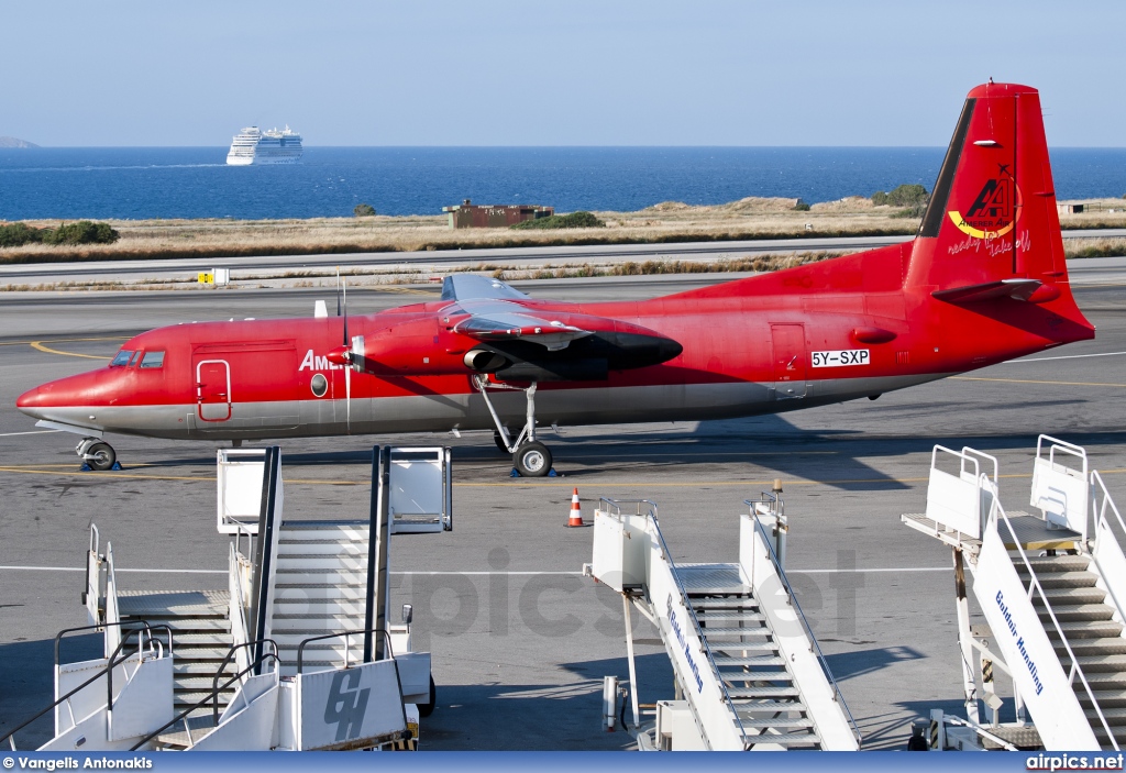 5Y-SXP, Fokker F27-500 Friendship, Sky Relief