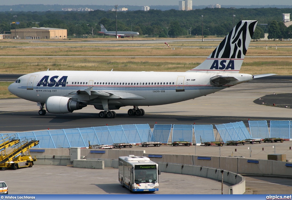 5Y-VIP, Airbus A310-300, ASA - African Safari Airways