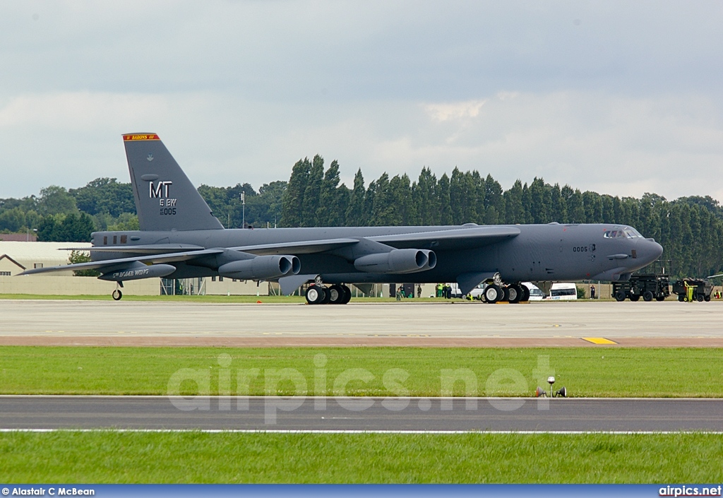 60-0005, Boeing B-52H Stratofortress, United States Air Force